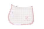 SADDLE PAD  CLASSIC PREMIUM WHITE PINK