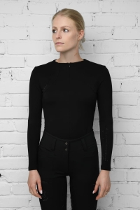 Amaranth cienka bluza termoaktywna treningowa  czarna 