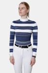 Chamomile - camiseta de competición de equitación en jeans