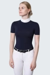 Koszula konkursowa jeździecka granatowa Holly short