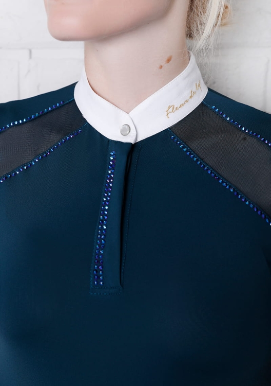 Poppy Shirt short emerald green